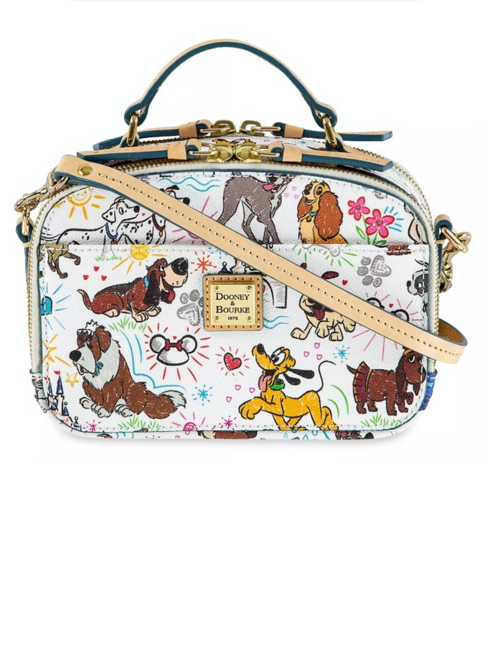 DOONEY BOURKE DISNEY PARKS DOGS AMBLER CROSSBODY BAG